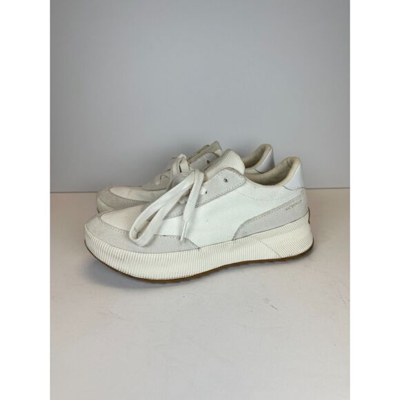 Sorel Women's 2069921125 Out N About III City Size 8.5 Sea Salt Sneakers EUC - Picture 5 of 11